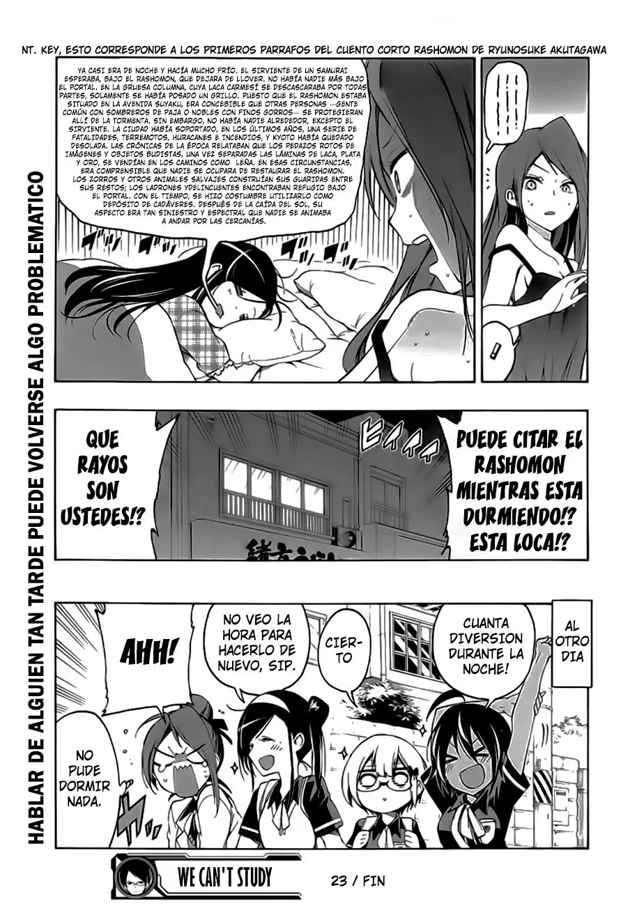 Bokutachi wa Benkyou ga Dekinai (2017) - Capítulo 23 - Página 21 - LectorTMOo