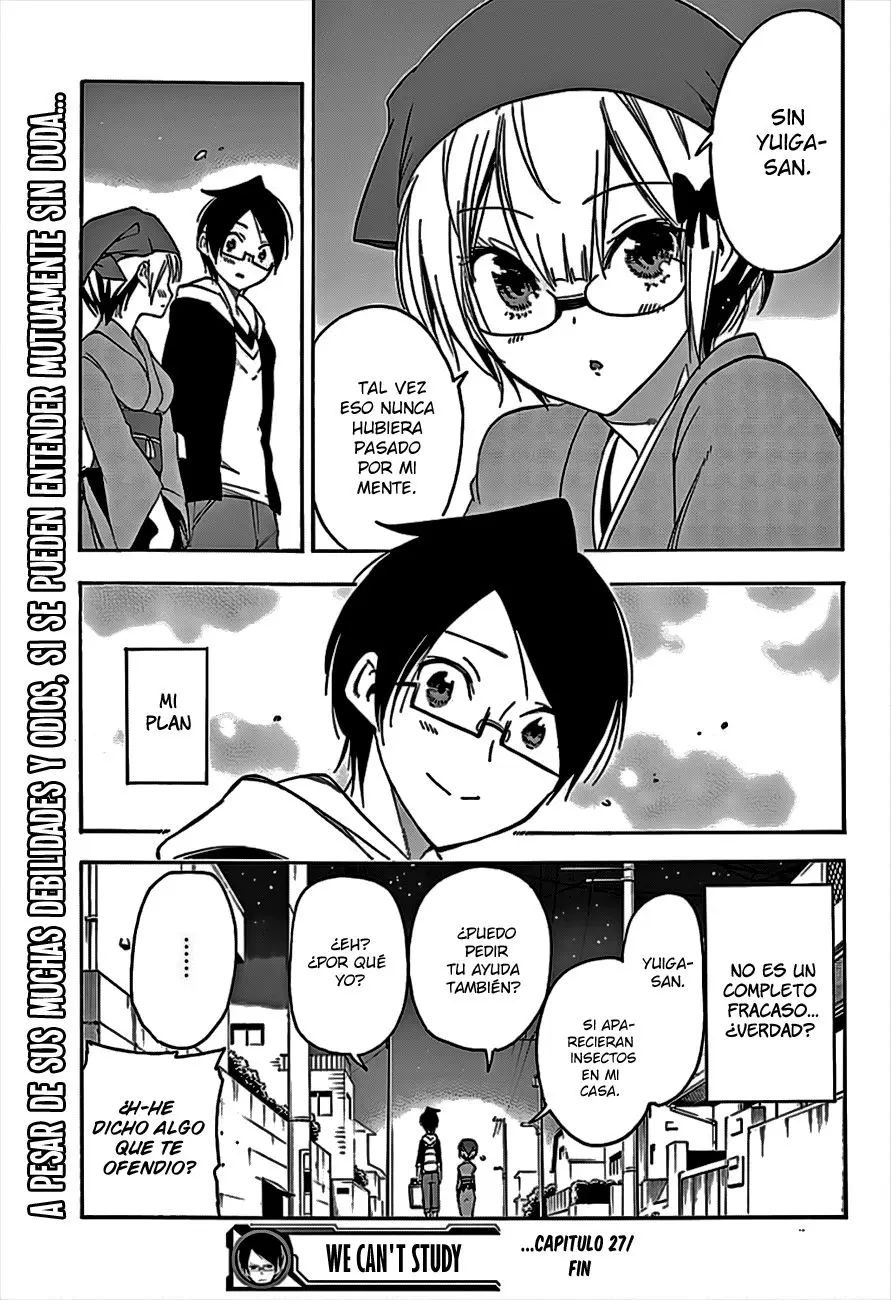 Bokutachi wa Benkyou ga Dekinai (2017) - Capítulo 27 - Página 23 - LectorTMOo