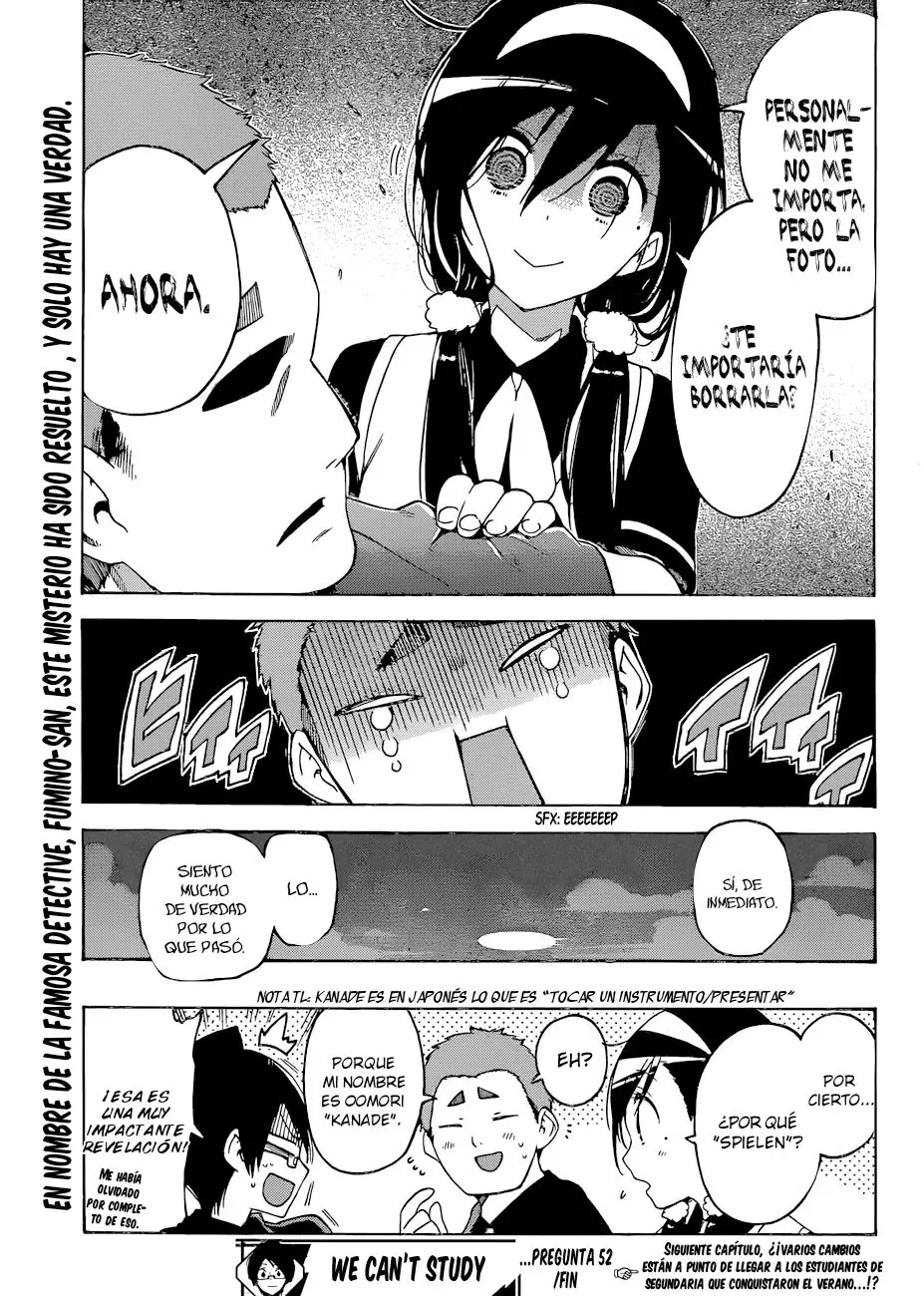Bokutachi wa Benkyou ga Dekinai (2017) - Capítulo 52 - Página 20 - LectorTMOo
