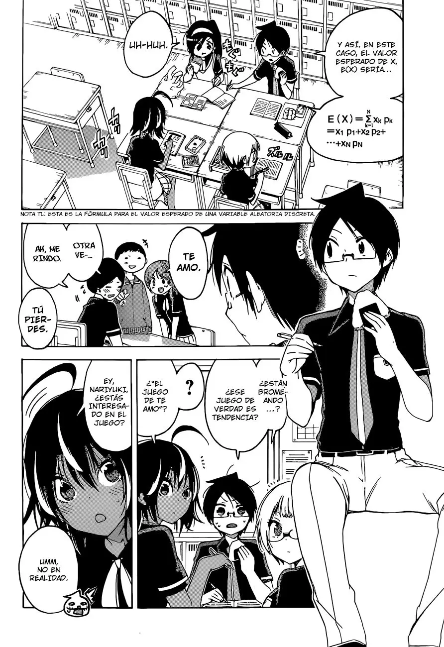 Bokutachi wa Benkyou ga Dekinai (2017) - Capítulo 55 - Página 5 - LectorTMOo