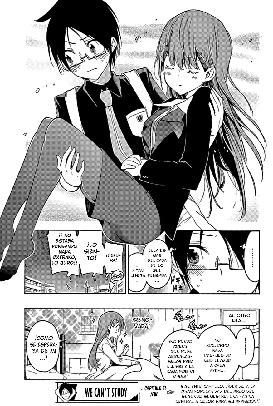 Bokutachi wa Benkyou ga Dekinai (2017) - Capítulo 56 - Página 19 - LectorTMOo