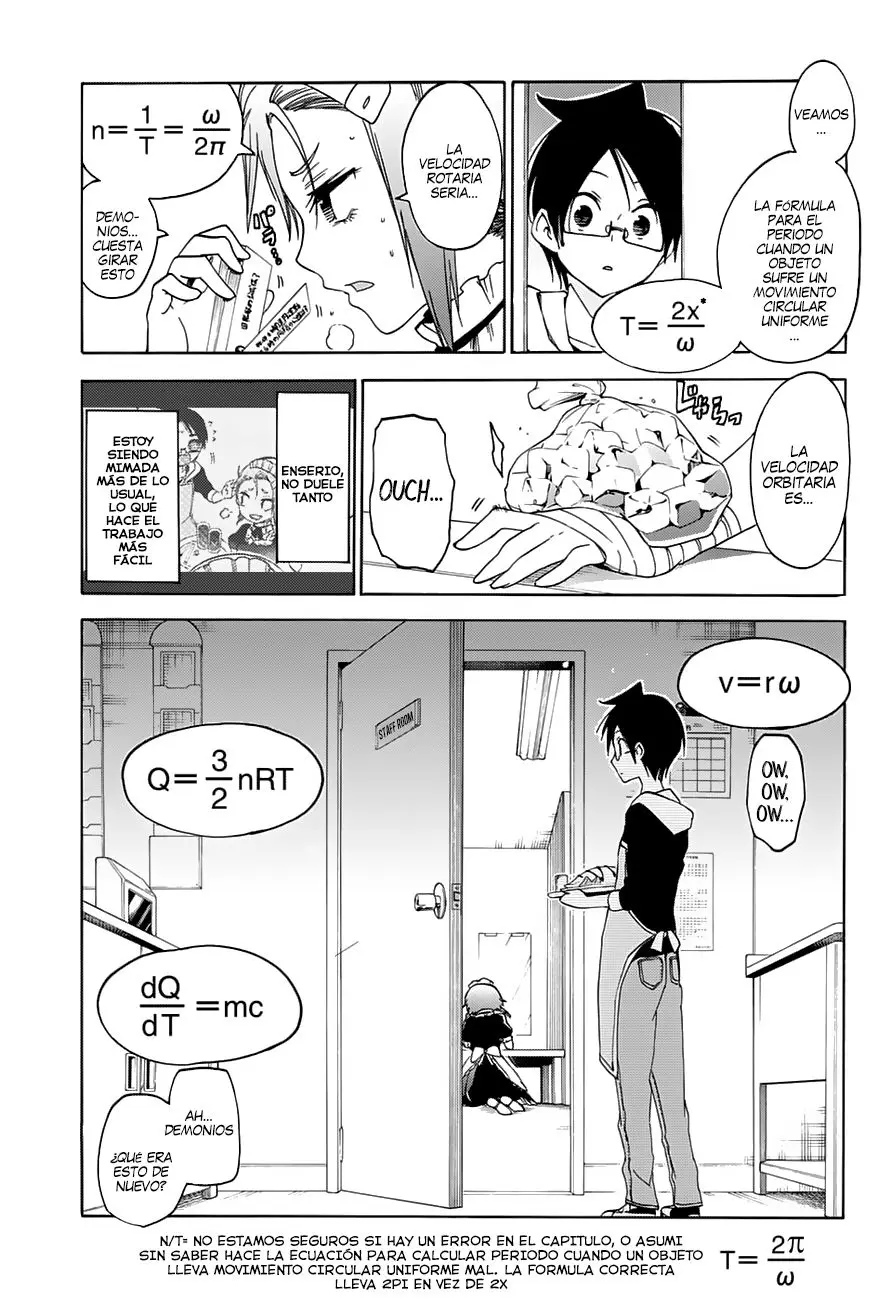Bokutachi wa Benkyou ga Dekinai (2017) - Capítulo 60 - Página 12 - LectorTMOo