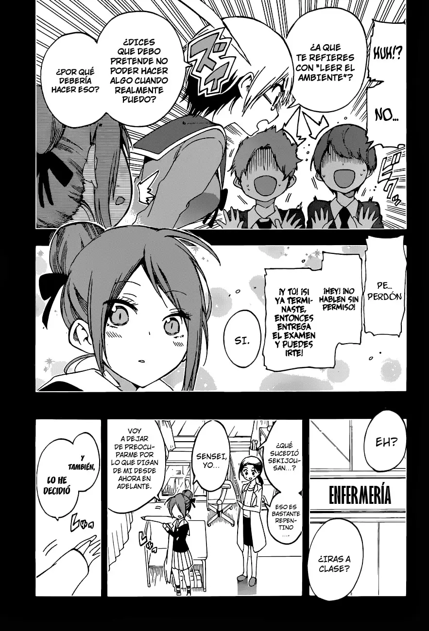 Bokutachi wa Benkyou ga Dekinai (2017) - Capítulo 62 - Página 13 - LectorTMOo