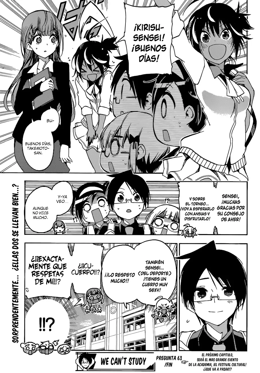 Bokutachi wa Benkyou ga Dekinai (2017) - Capítulo 63 - Página 20 - LectorTMOo