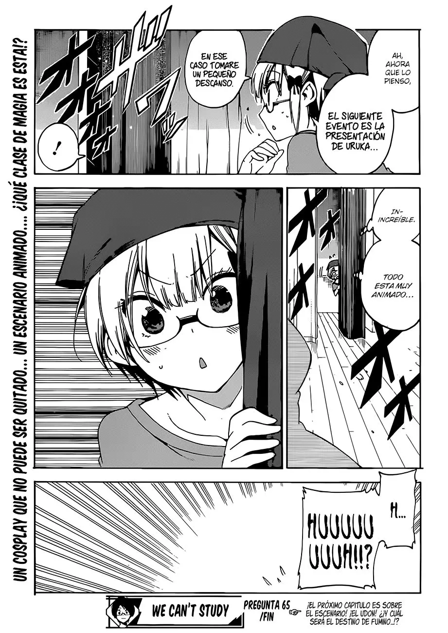 Bokutachi wa Benkyou ga Dekinai (2017) - Capítulo 65 - Página 21 - LectorTMOo