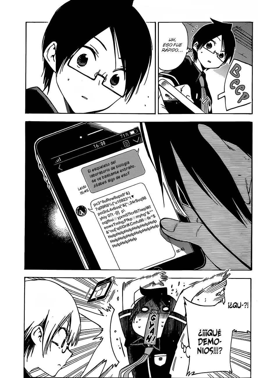 Bokutachi wa Benkyou ga Dekinai (2017) - Capítulo 70 - Página 12 - LectorTMOo