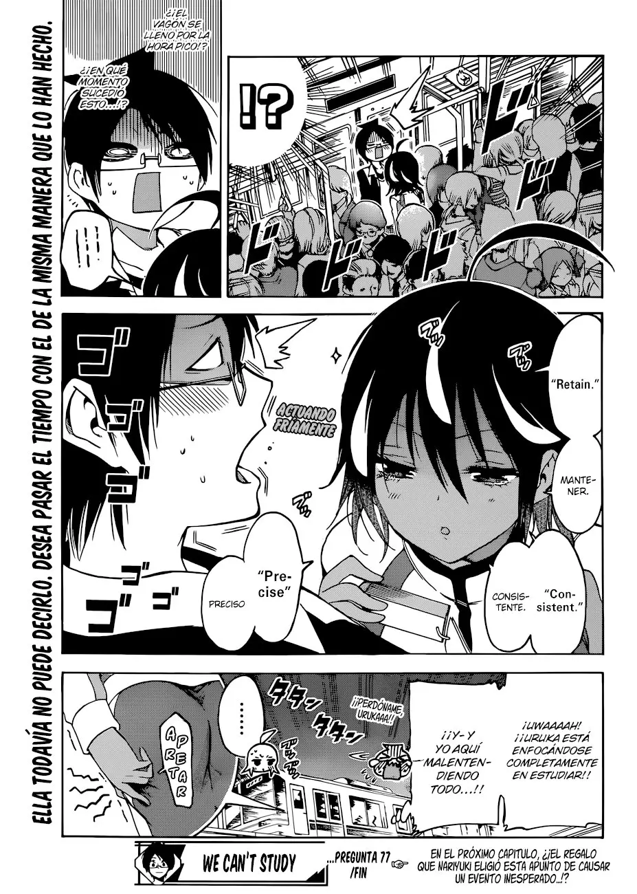Bokutachi wa Benkyou ga Dekinai (2017) - Capítulo 77 - Página 20 - LectorTMOo