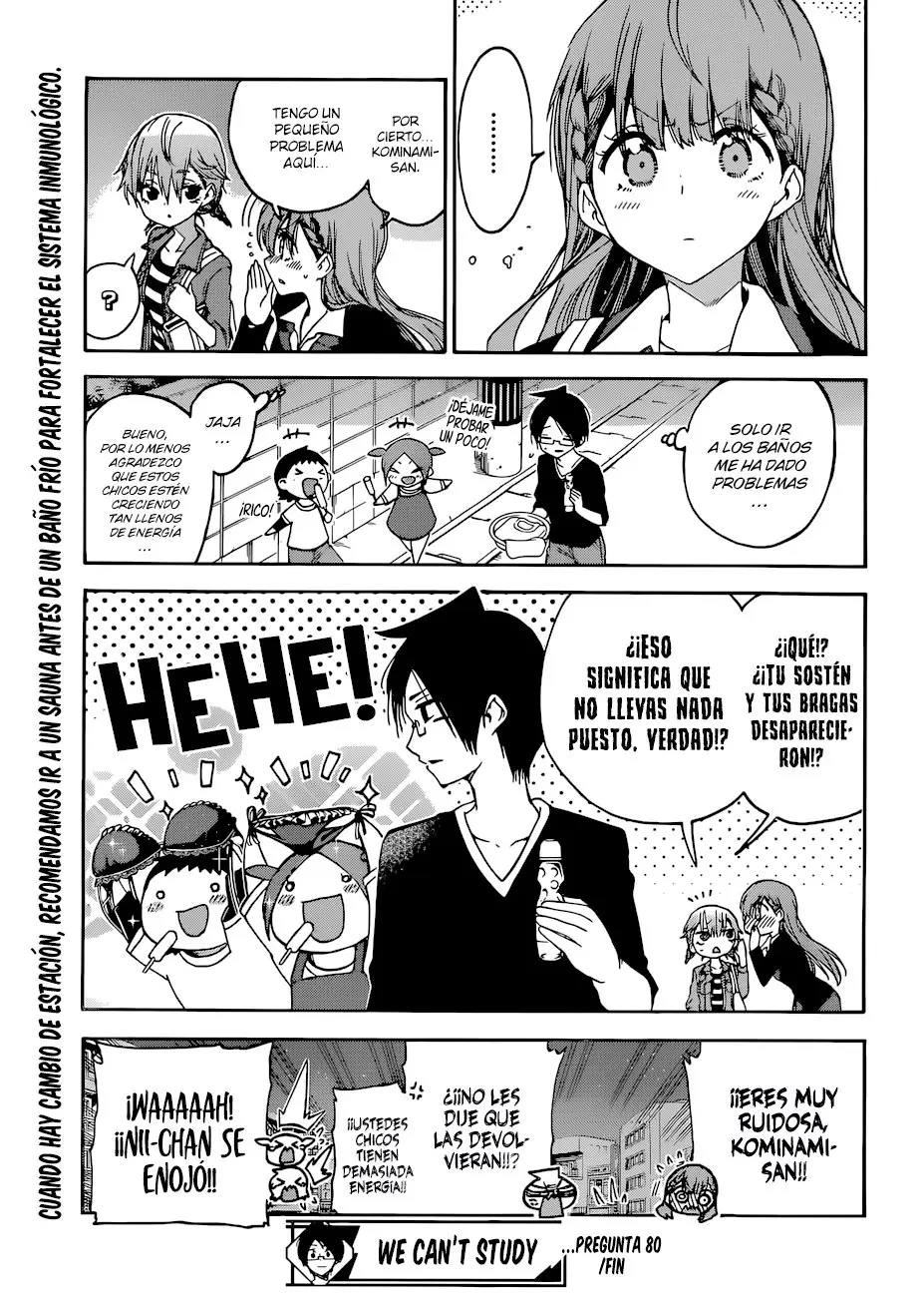Bokutachi wa Benkyou ga Dekinai (2017) - Capítulo 80 - Página 20 - LectorTMOo