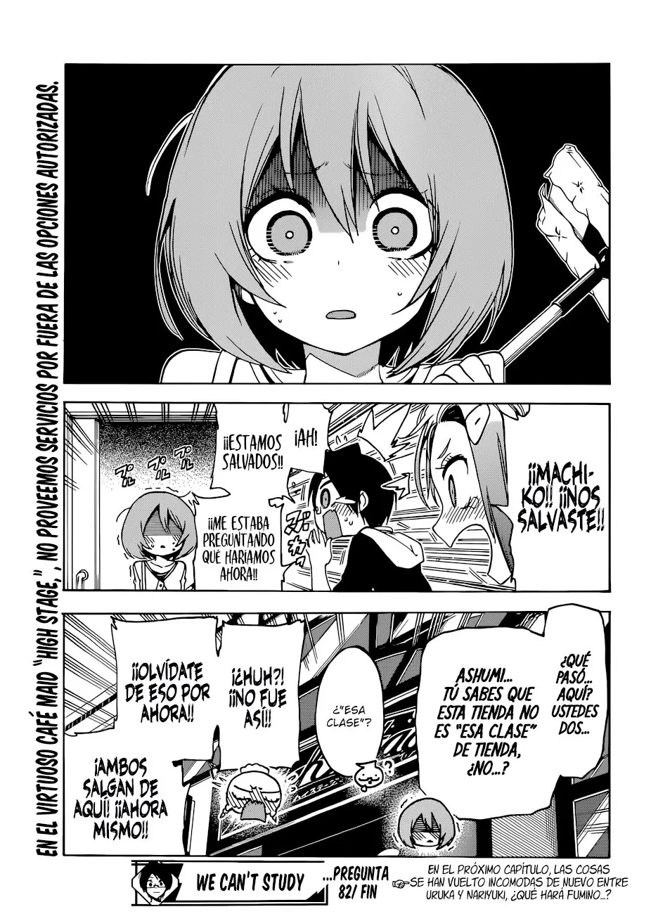 Bokutachi wa Benkyou ga Dekinai (2017) - Capítulo 82 - Página 20 - LectorTMOo