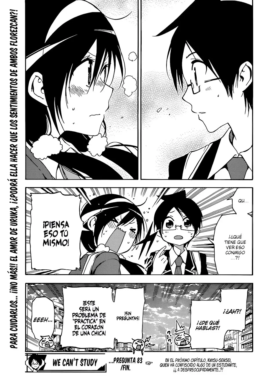 Bokutachi wa Benkyou ga Dekinai (2017) - Capítulo 83 - Página 22 - LectorTMOo