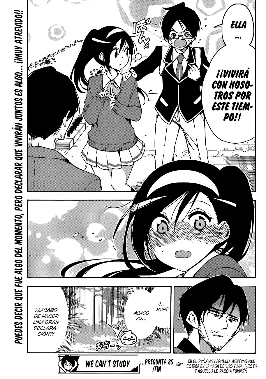 Bokutachi wa Benkyou ga Dekinai (2017) - Capítulo 85 - Página 20 - LectorTMOo