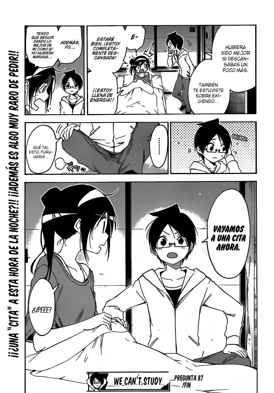 Bokutachi wa Benkyou ga Dekinai (2017) - Capítulo 87 - Página 20 - LectorTMOo