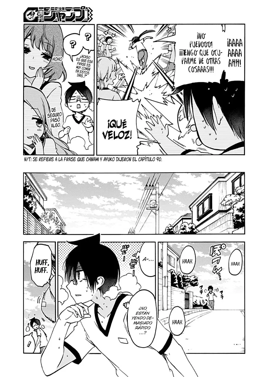 Bokutachi wa Benkyou ga Dekinai (2017) - Capítulo 95 - Página 8 - LectorTMOo