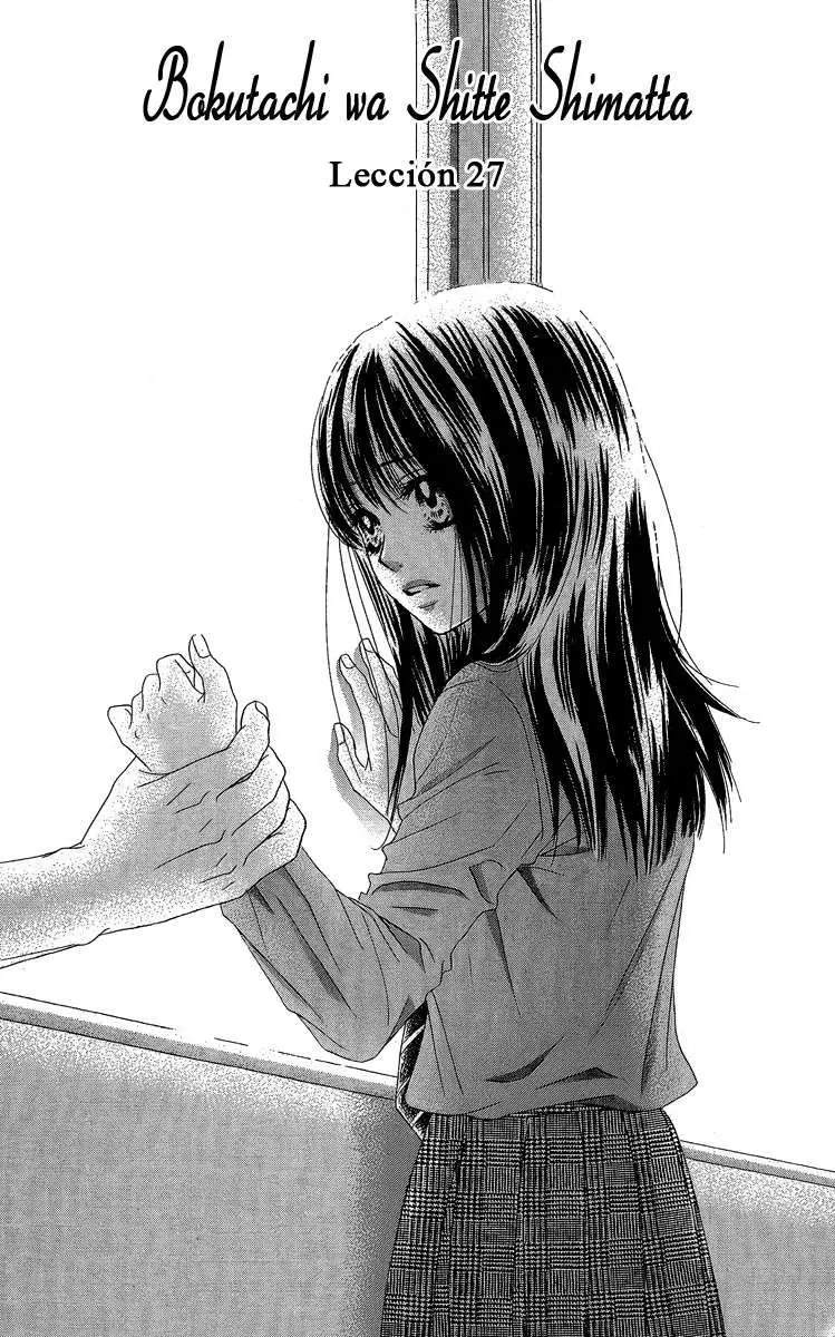 Bokutachi wa Shitte Shimatta (2007) - Capítulo 27 - Página 3 - LectorTMOo
