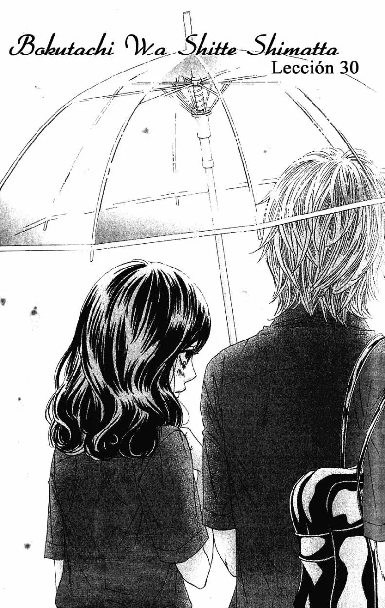 Bokutachi wa Shitte Shimatta (2007) - Capítulo 30 - Página 1 - LectorTMOo