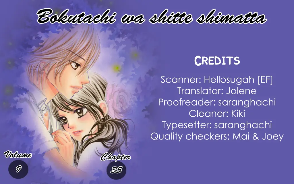 Bokutachi wa Shitte Shimatta (2007) - Capítulo 37 - Página 1 - LectorTMOo