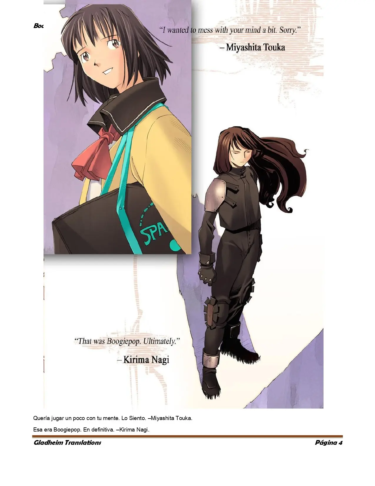 Boogiepop (novela) (1998) - Capítulo 1 - Página 4 - LectorTMOo