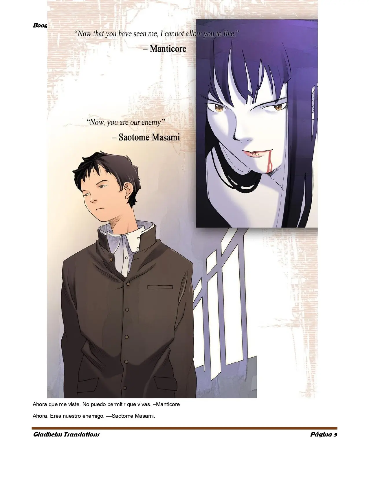 Boogiepop (novela) (1998) - Capítulo 1 - Página 5 - LectorTMOo