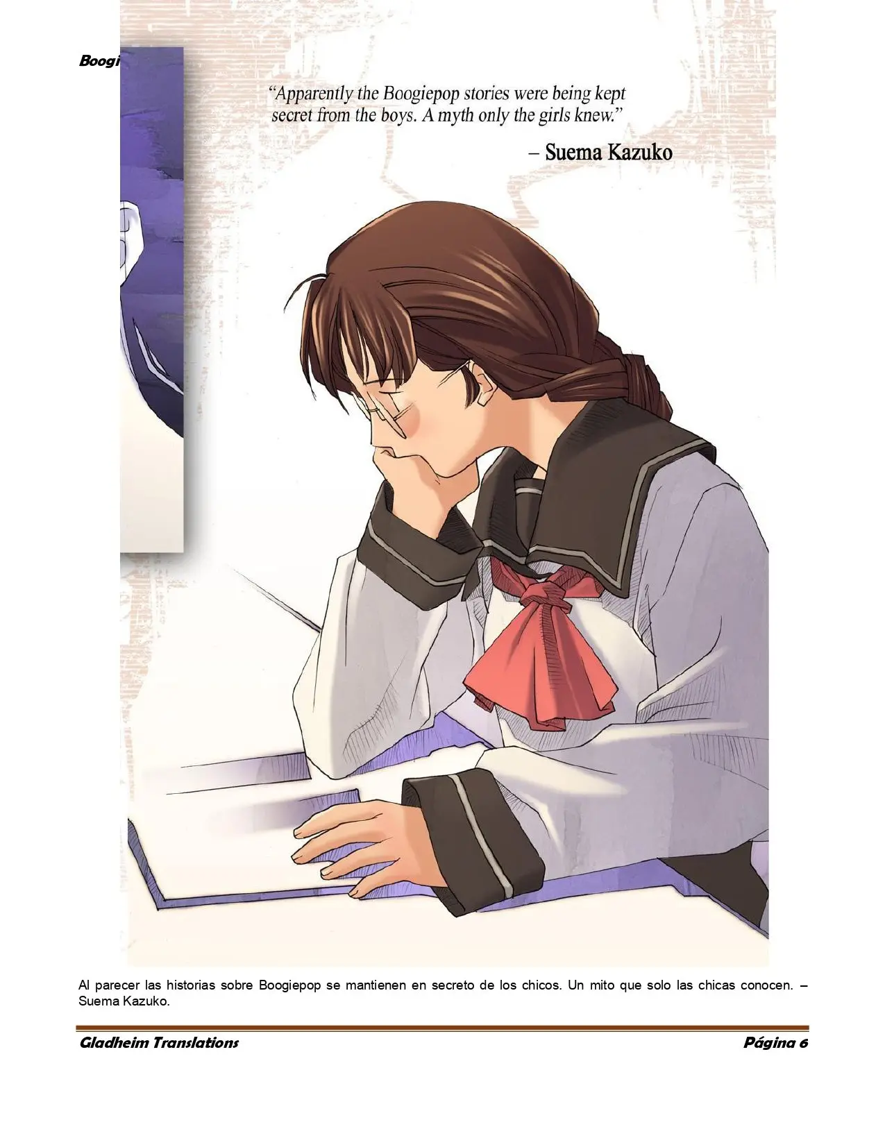 Boogiepop (novela) (1998) - Capítulo 1 - Página 6 - LectorTMOo