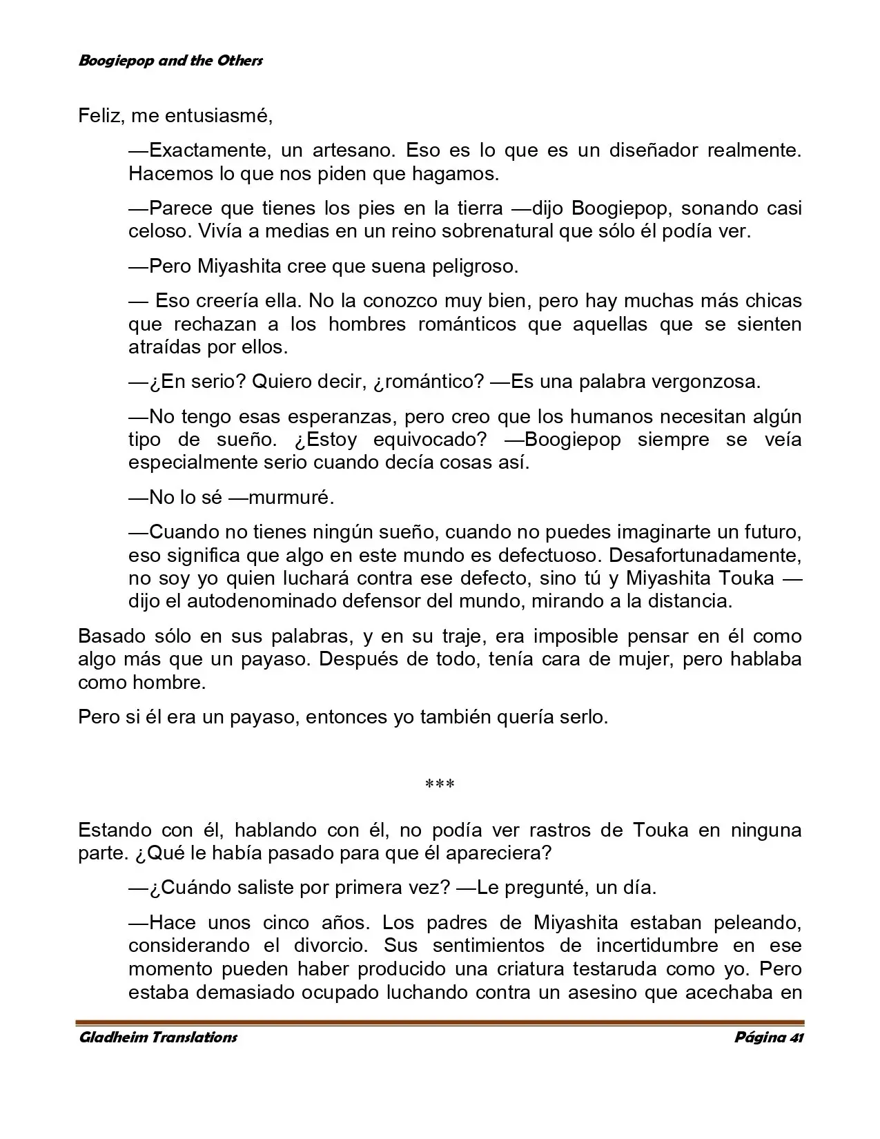 Boogiepop (novela) (1998) - Capítulo 1 - Página 39 - LectorTMOo