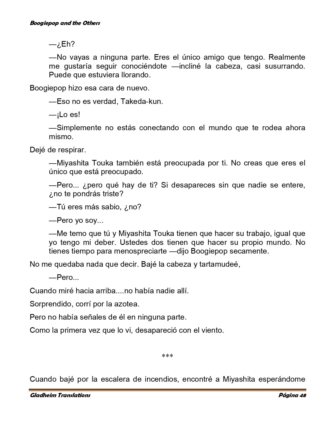 Boogiepop (novela) (1998) - Capítulo 1 - Página 46 - LectorTMOo