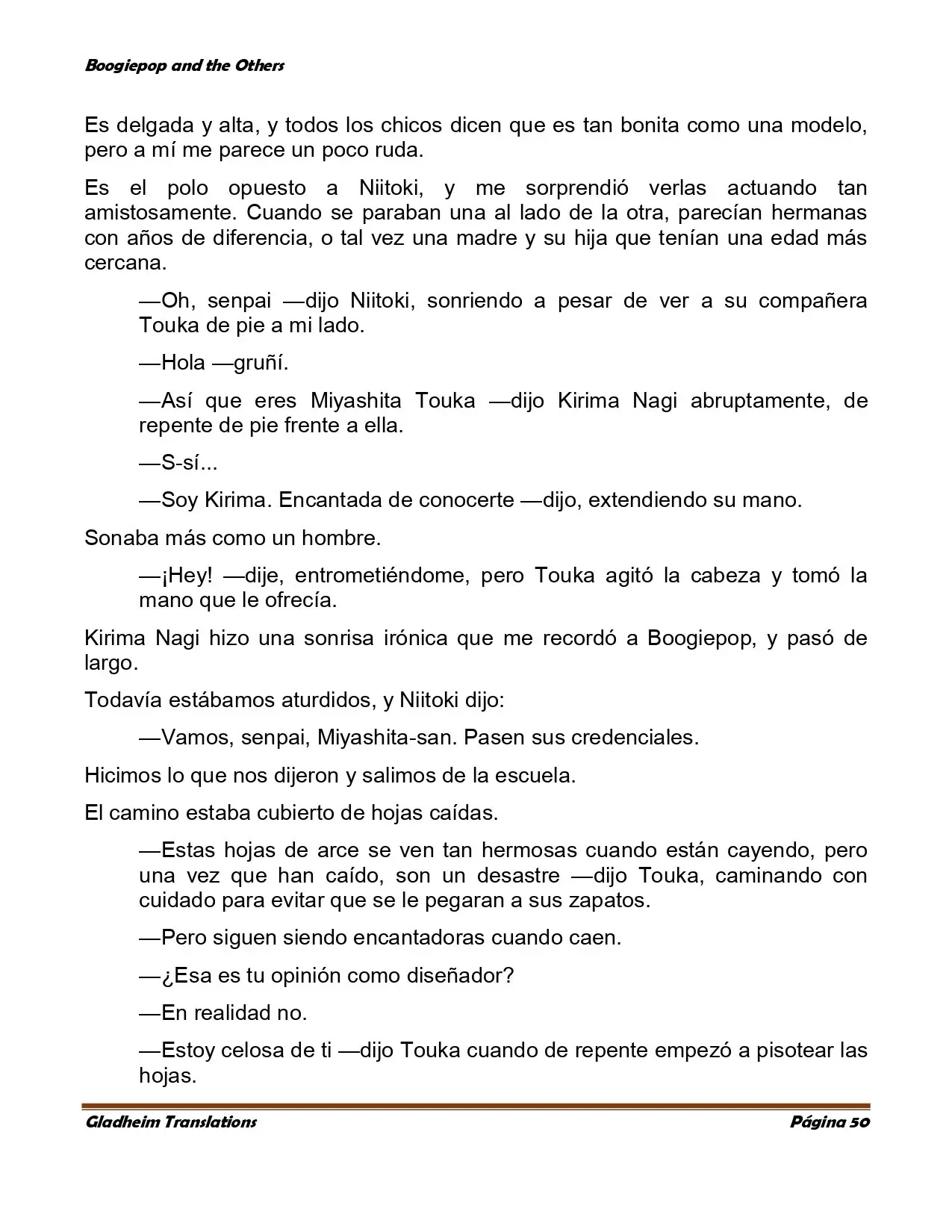 Boogiepop (novela) (1998) - Capítulo 1 - Página 48 - LectorTMOo
