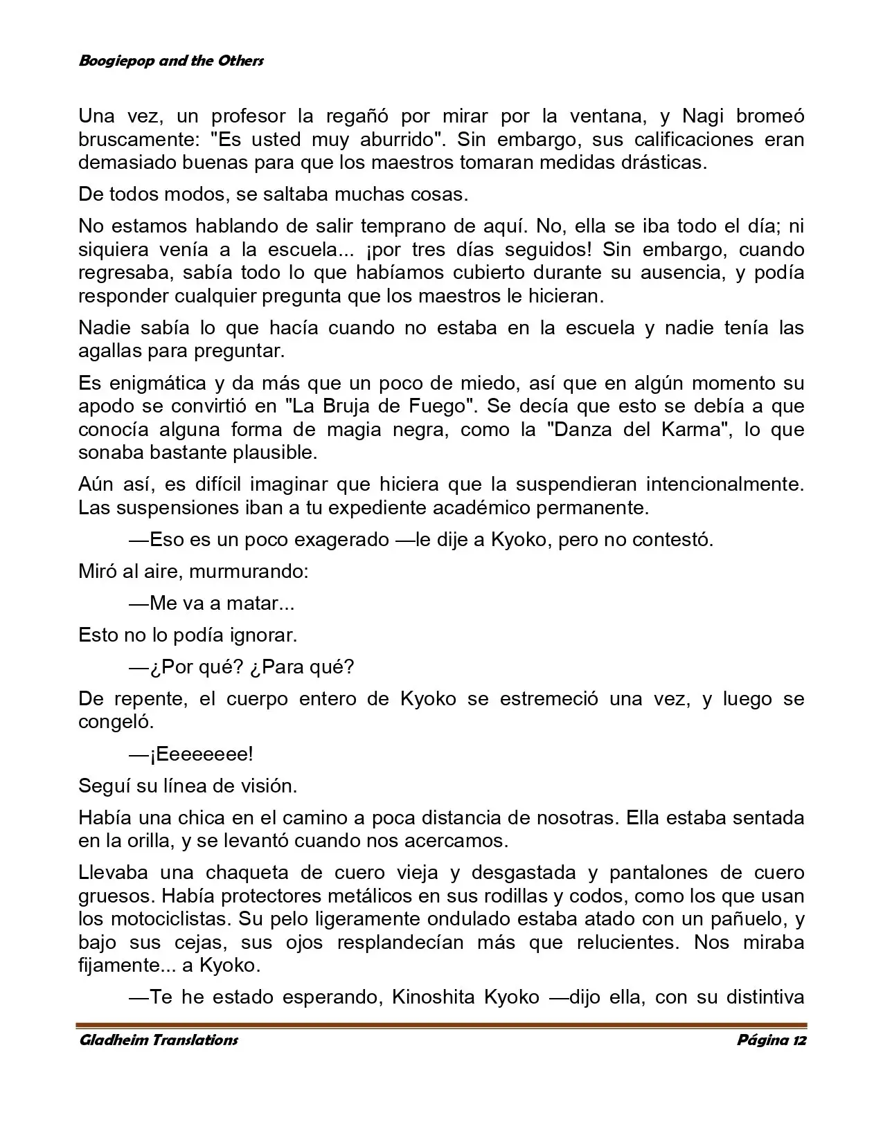 Boogiepop (novela) (1998) - Capítulo 2 - Página 12 - LectorTMOo