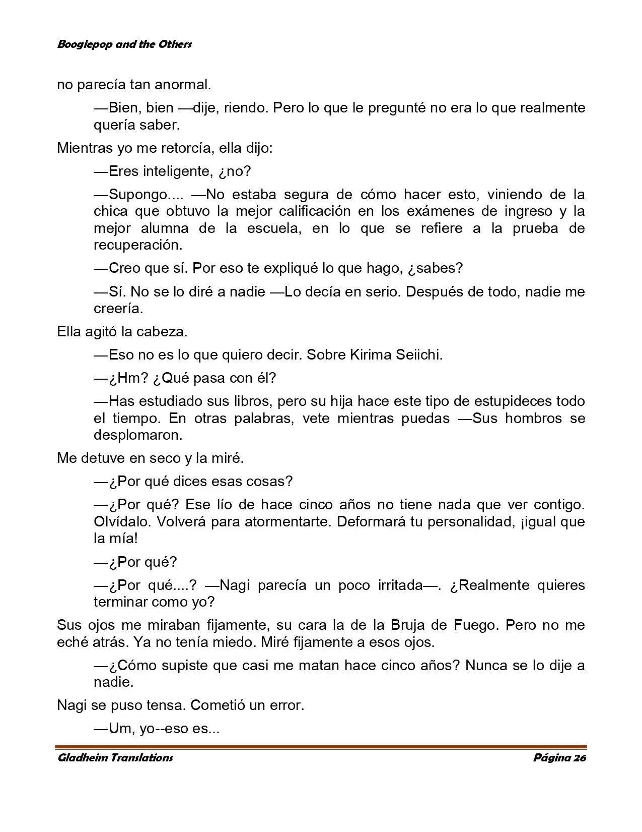 Boogiepop (novela) (1998) - Capítulo 2 - Página 25 - LectorTMOo