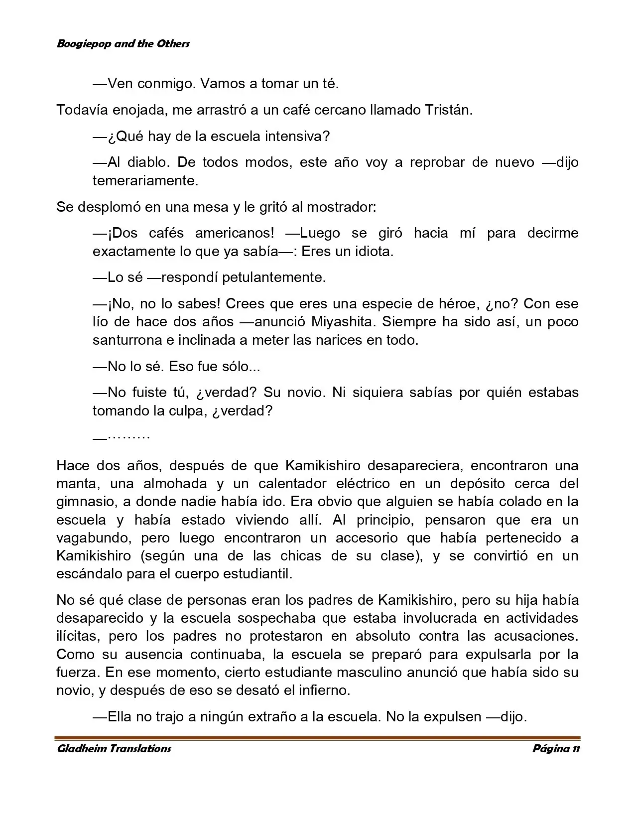 Boogiepop (novela) (1998) - Capítulo 4 - Página 11 - LectorTMOo