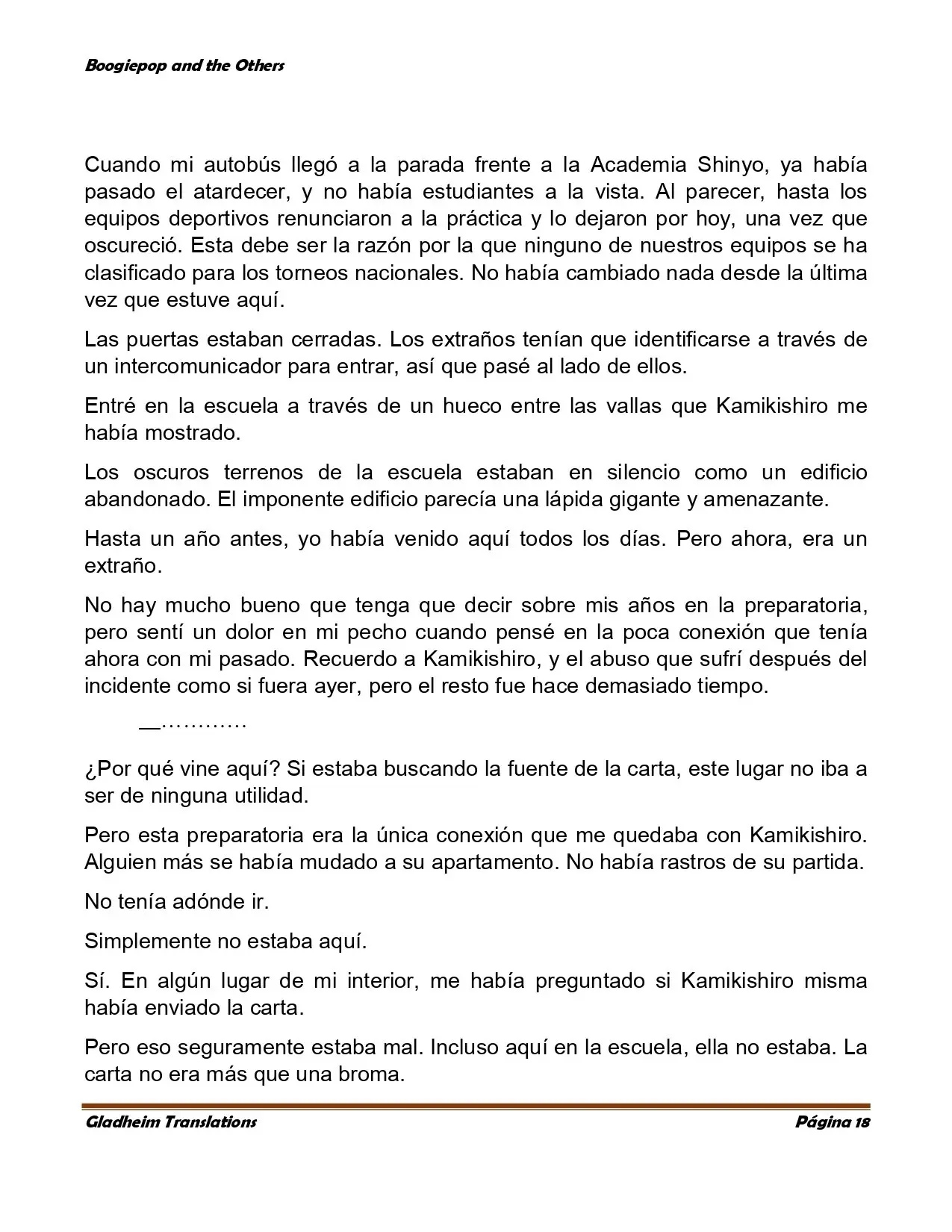 Boogiepop (novela) (1998) - Capítulo 4 - Página 18 - LectorTMOo