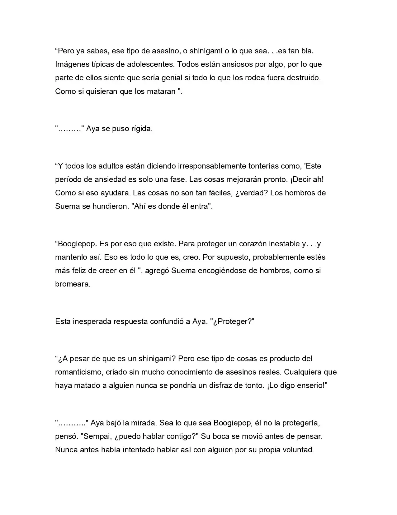 Boogiepop Returns VS Imaginator Part 1-2 (1998) - Capítulo 6 - Página 16 - LectorTMOo