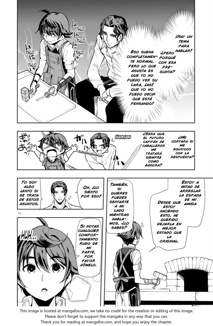 botsuraku youtei nanode kajishokunin wo mezasu (Manga) (2017) - Capítulo 3 - Página 14 - LectorTMOo
