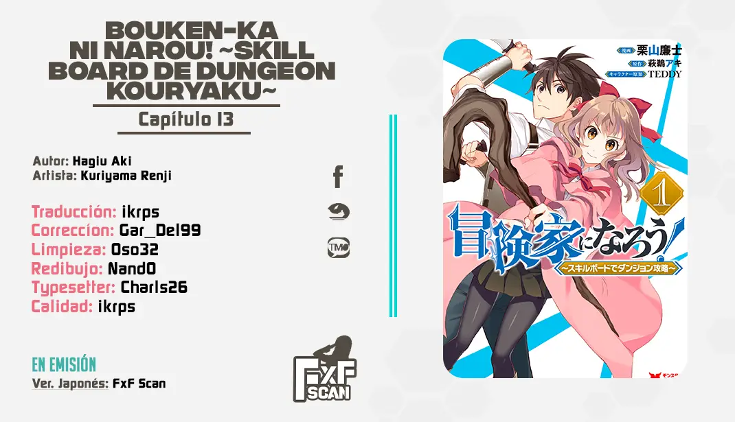 Bouken-ka ni Narou! ~Skill Board de Dungeon Kouryaku~ (2018) - Capítulo 13 - Página 1 - LectorTMOo