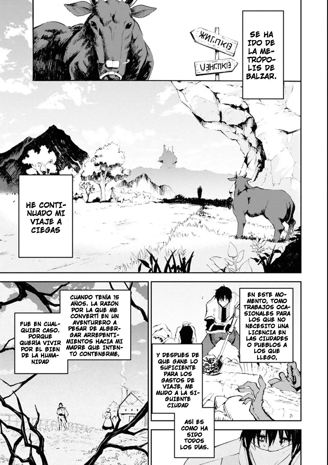 Boukensha License o Hakudatsu Sareta Ossan Dakedo, Manamusume ga Dekita no de Nonbiri Jinsei (2019) - Capítulo 1.1 - Página 9 - LectorTMOo