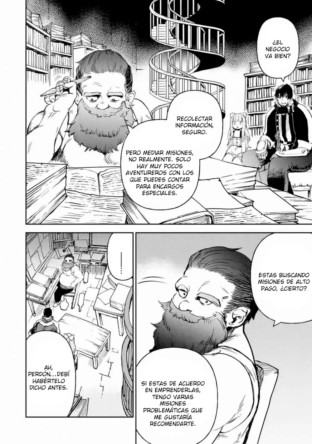 Boukensha License o Hakudatsu Sareta Ossan Dakedo, Manamusume ga Dekita no de Nonbiri Jinsei (2019) - Capítulo 13.2 - Página 4 - LectorTMOo