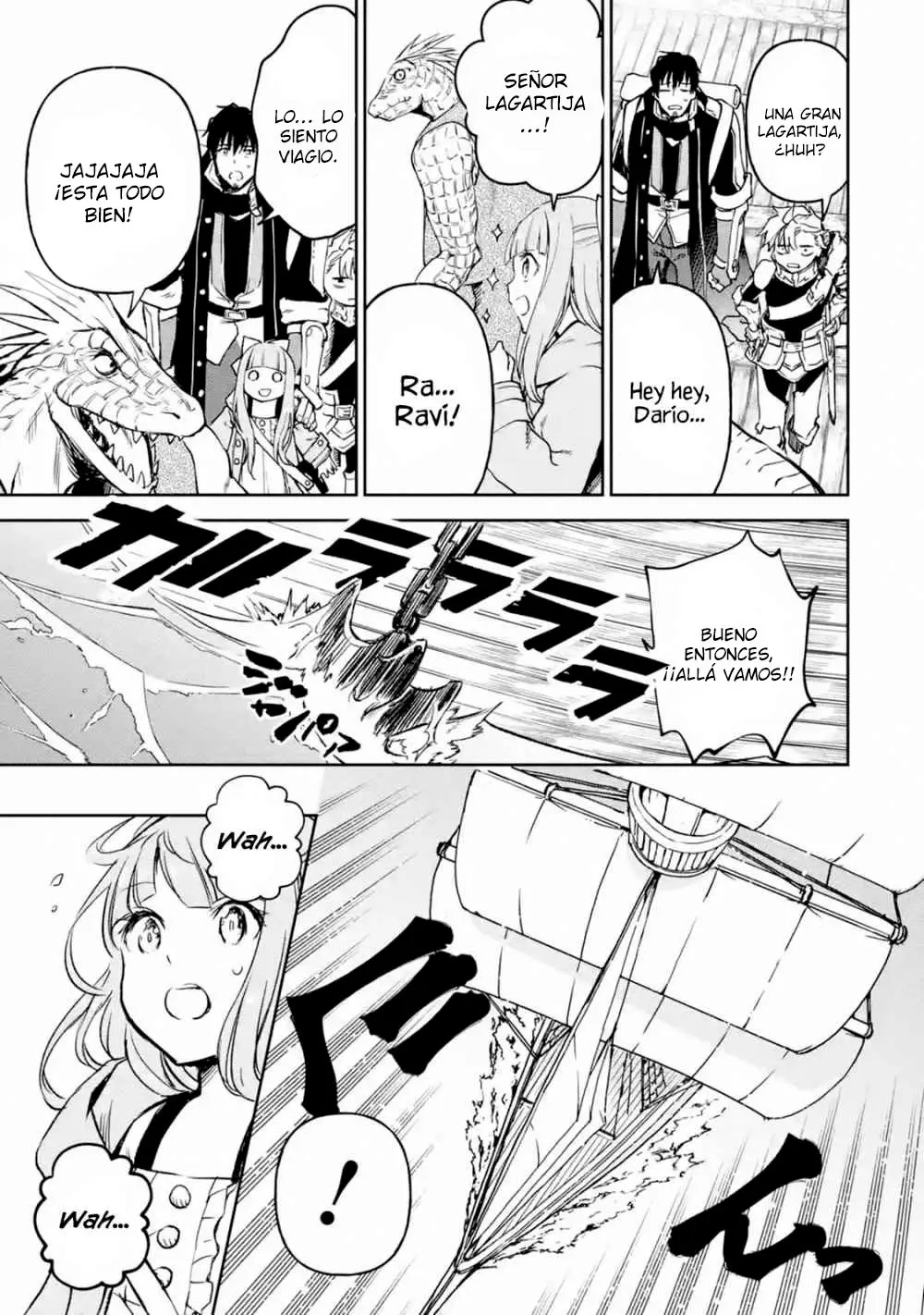 Boukensha License o Hakudatsu Sareta Ossan Dakedo, Manamusume ga Dekita no de Nonbiri Jinsei (2019) - Capítulo 14.1 - Página 9 - LectorTMOo