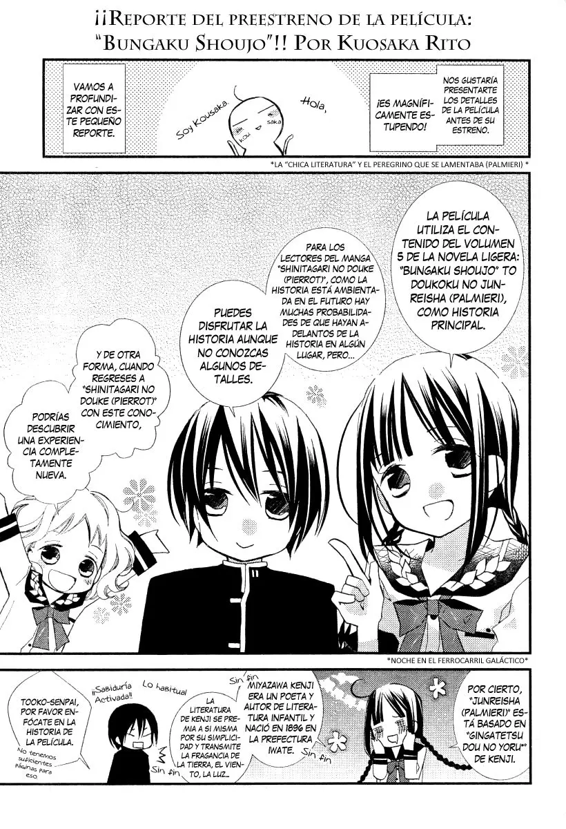 Bungaku Shoujo to Shinitagari no Pierot (2008) - Capítulo 17 - Página 19 - LectorTMOo