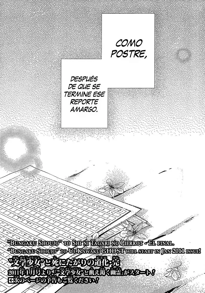 Bungaku Shoujo to Shinitagari no Pierot (2008) - Capítulo 23 - Página 28 - LectorTMOo
