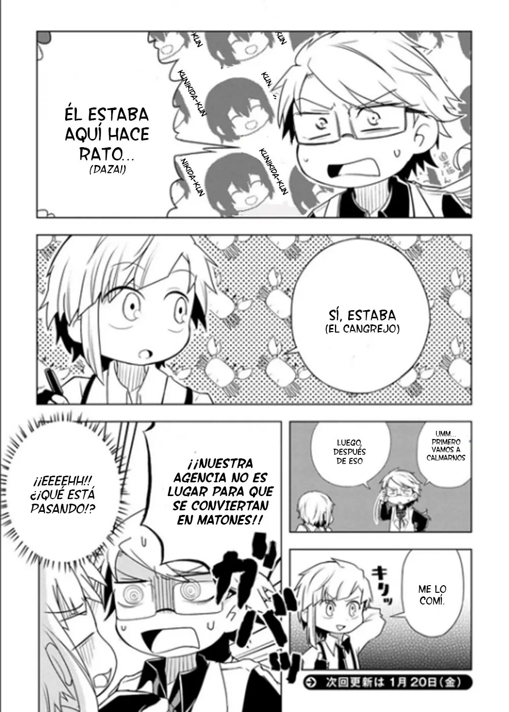Bungo Stray Dogs Wan! (2015) - Capítulo 38 - Página 4 - LectorTMOo
