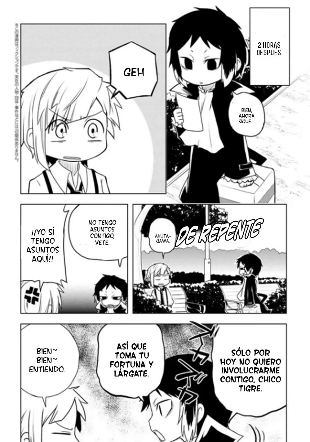 Bungo Stray Dogs Wan! (2015) - Capítulo 39 - Página 6 - LectorTMOo