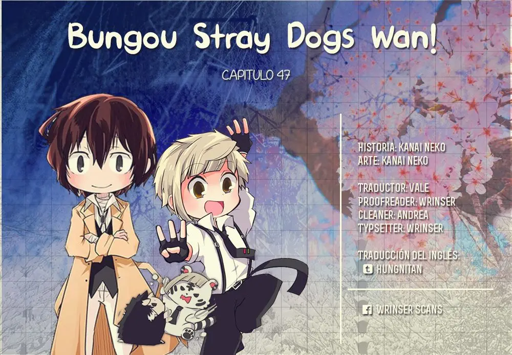 Bungo Stray Dogs Wan! (2015) - Capítulo 47 - Página 1 - LectorTMOo