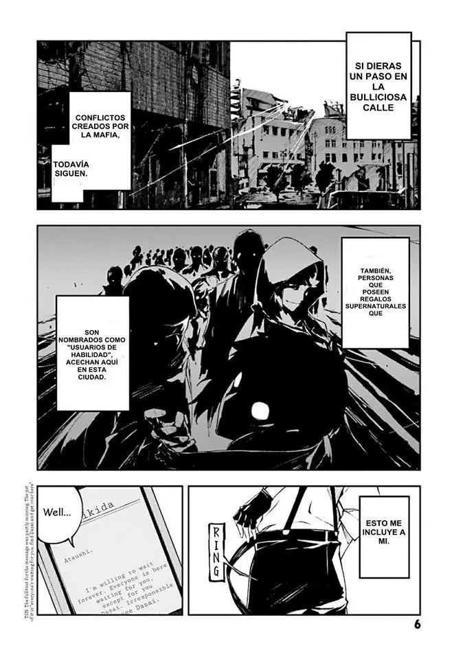Bungou Stray Dogs: DEAD APPLE (2018) - Capítulo 1 - Página 4 - LectorTMOo