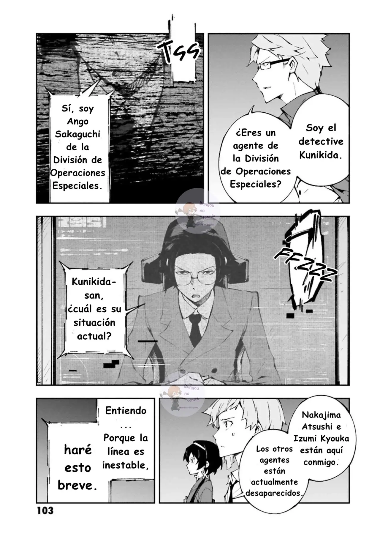 Bungou Stray Dogs: DEAD APPLE (2018) - Capítulo 3 - Página 8 - LectorTMOo
