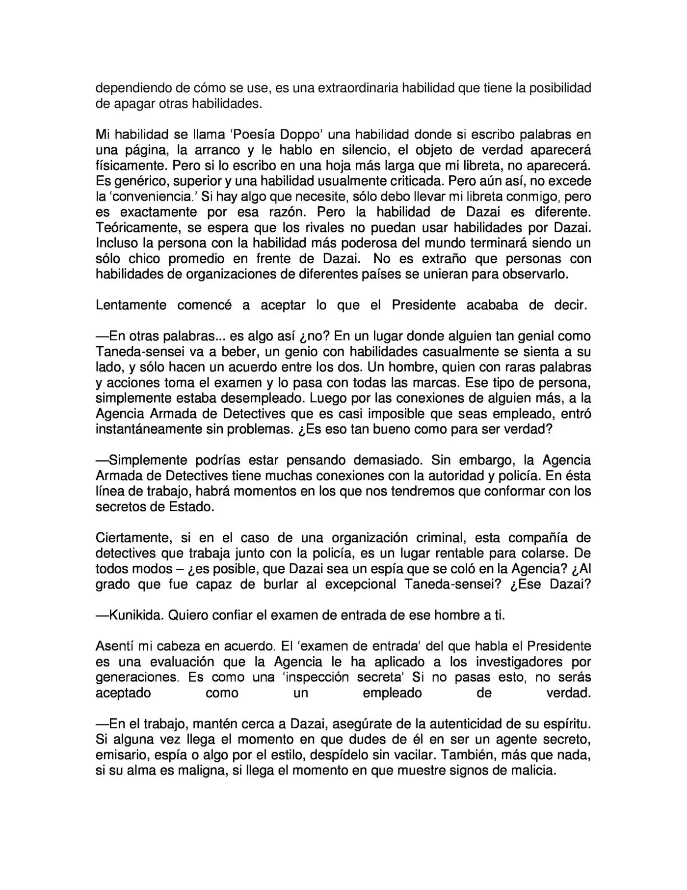 Bungou Stray Dogs: Examen de Entrada de Dazai (2014) - Capítulo 1 - Página 7 - LectorTMOo