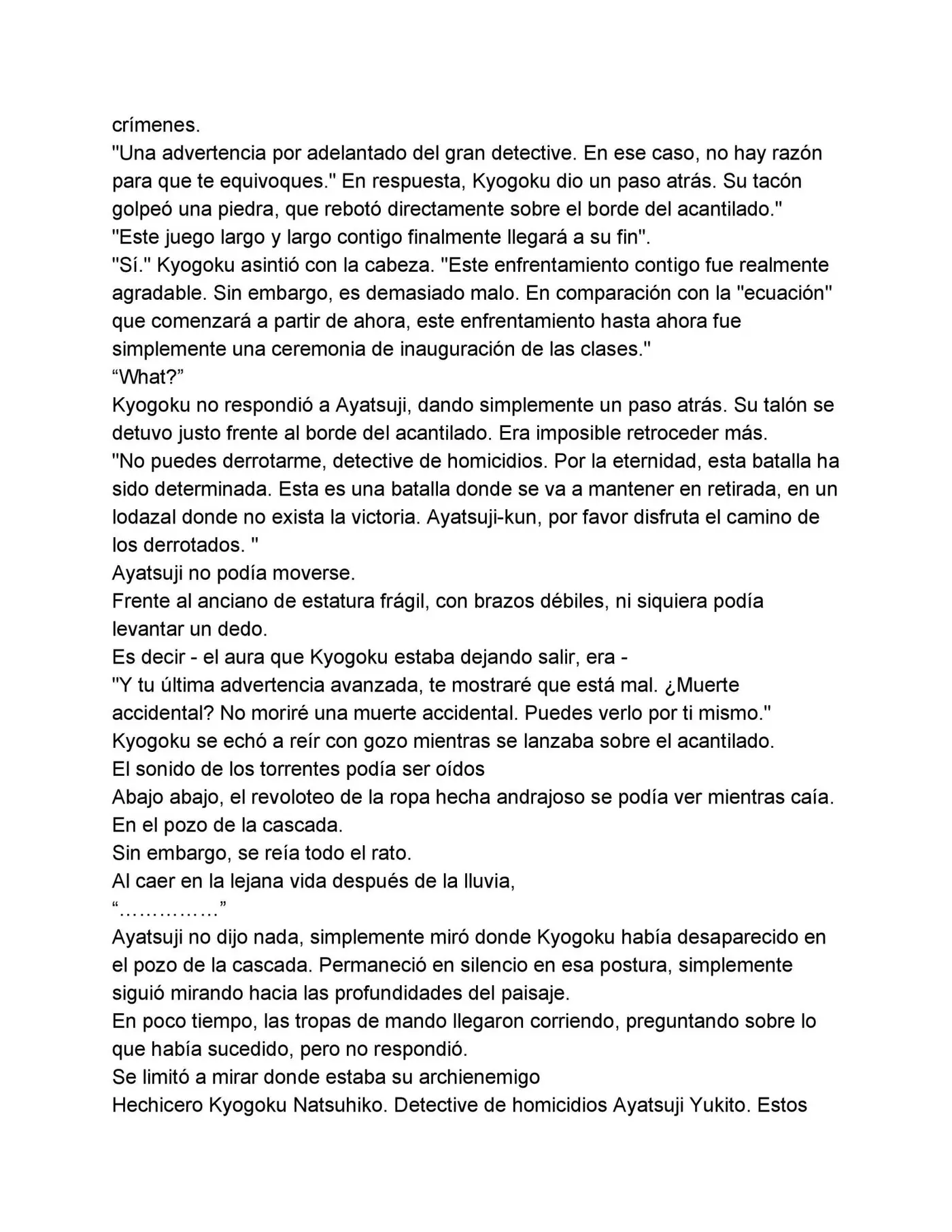 Bungou Stray Dogs Gaiden: Ayatsuji Yukito VS Kyougoku Natsuhiko (2016) - Capítulo - Página 6 - LectorTMOo