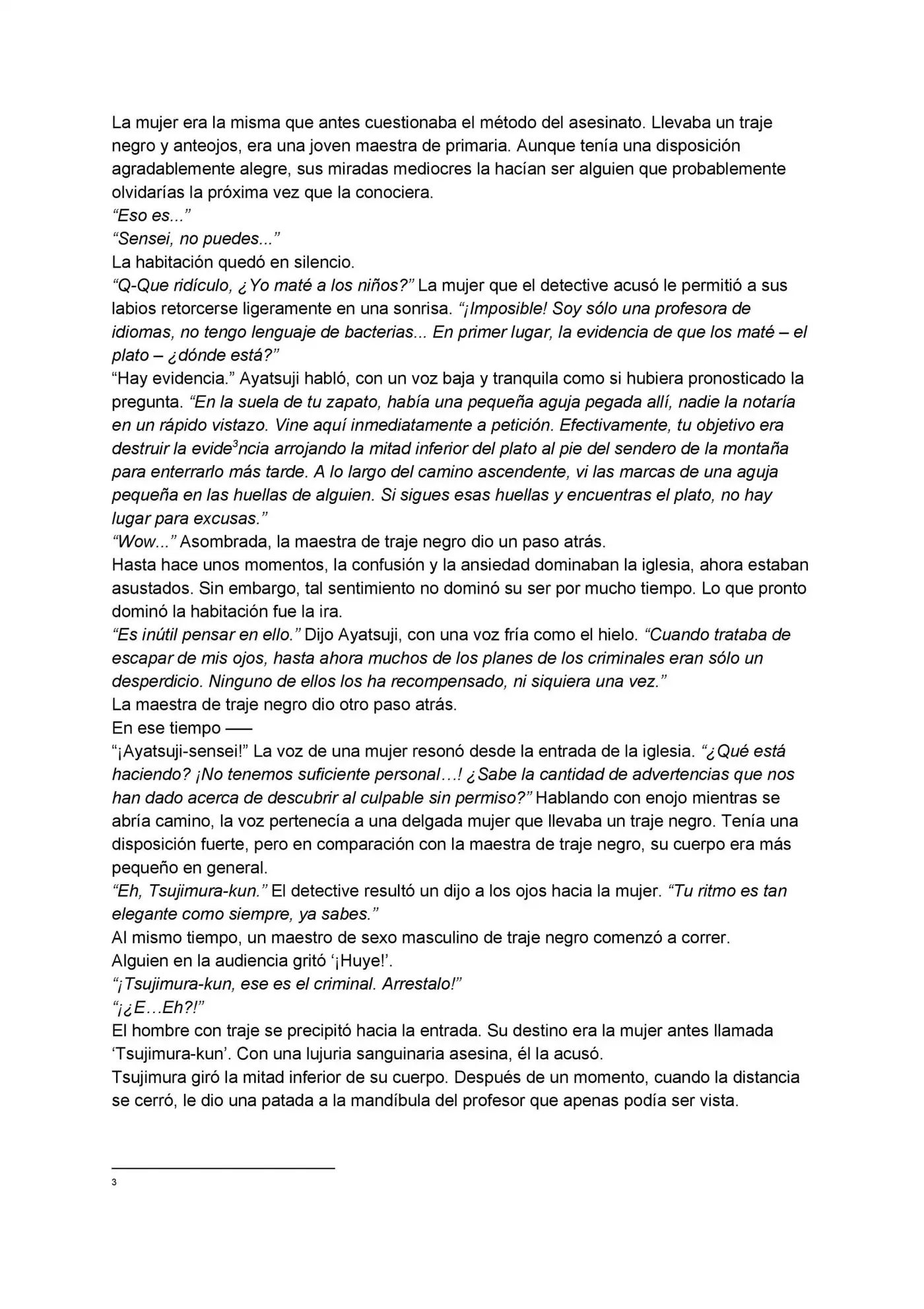 Bungou Stray Dogs Gaiden: Ayatsuji Yukito VS Kyougoku Natsuhiko (2016) - Capítulo 1 - Página 4 - LectorTMOo