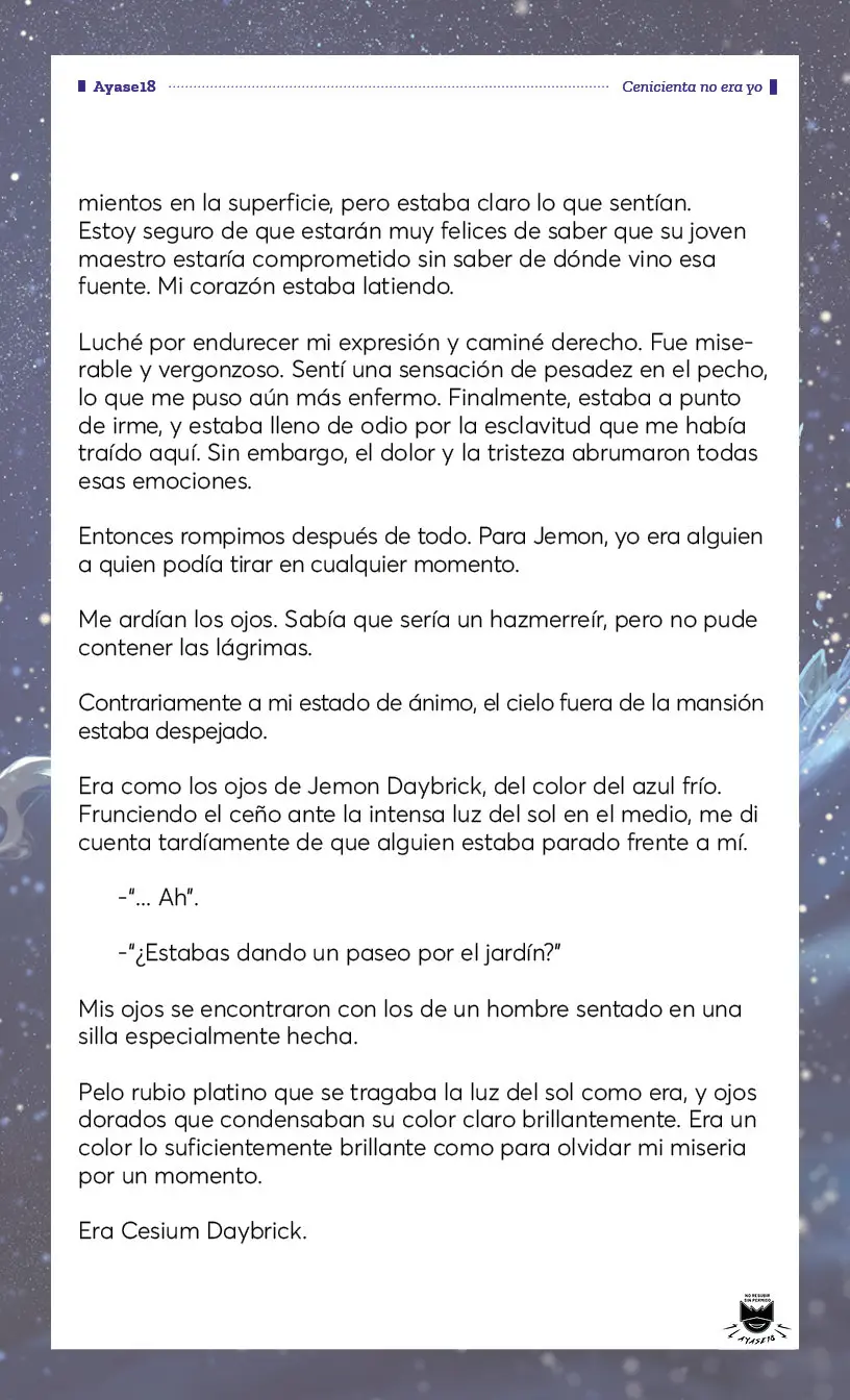Cenicienta no era yo - Capítulo 1 - Página 6 - LectorTMOo