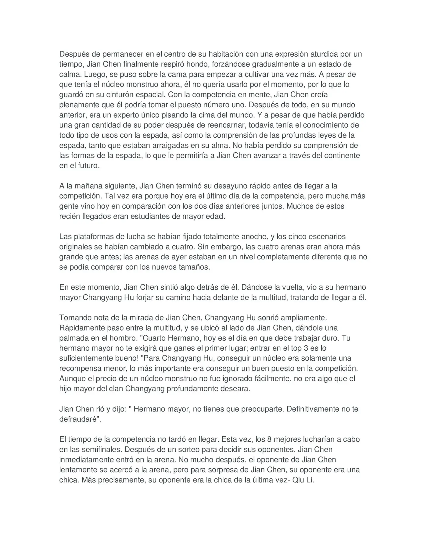 Chaotic Sword God (novela) (2016) - Capítulo 15 - Página 4 - LectorTMOo