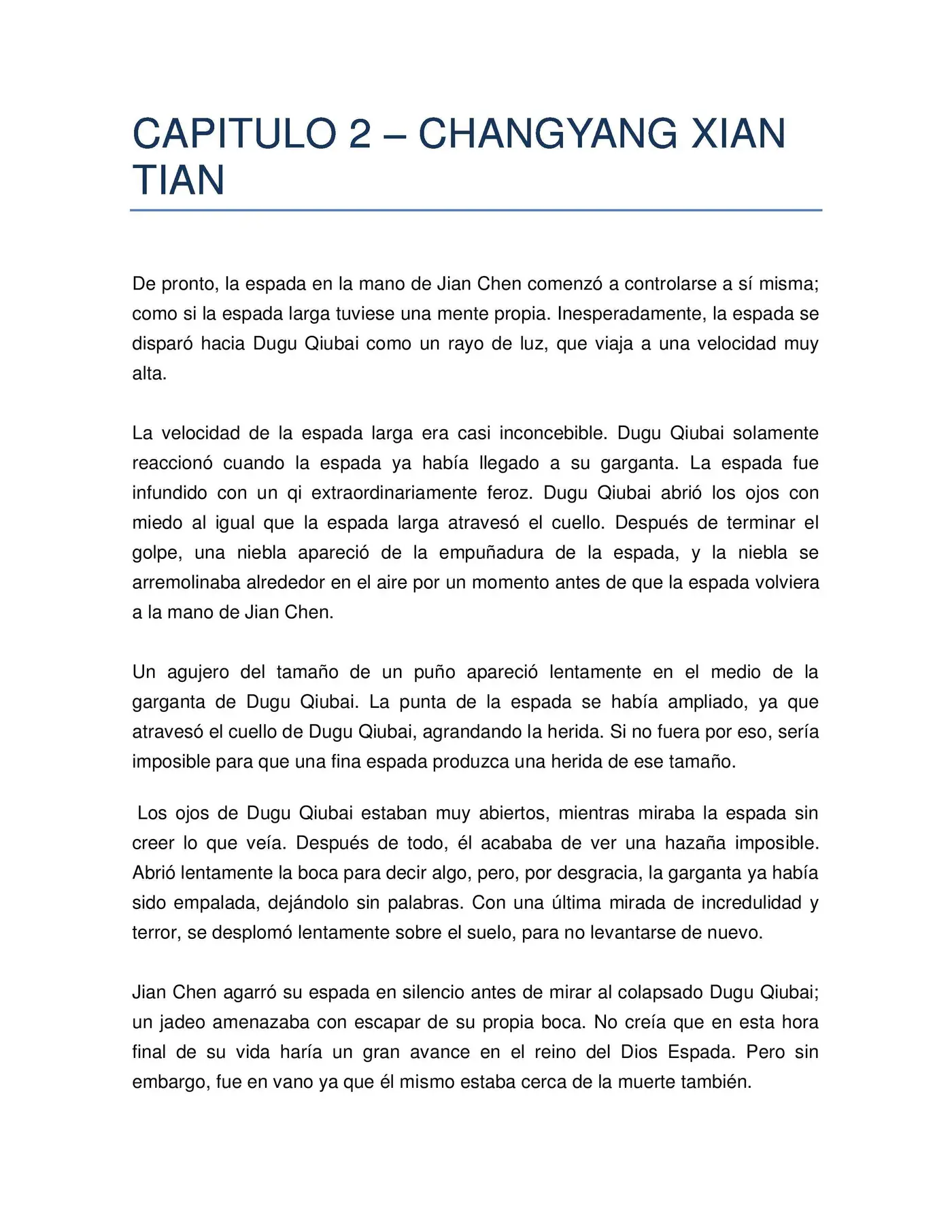 Chaotic Sword God (novela) (2016) - Capítulo 2 - Página 2 - LectorTMOo