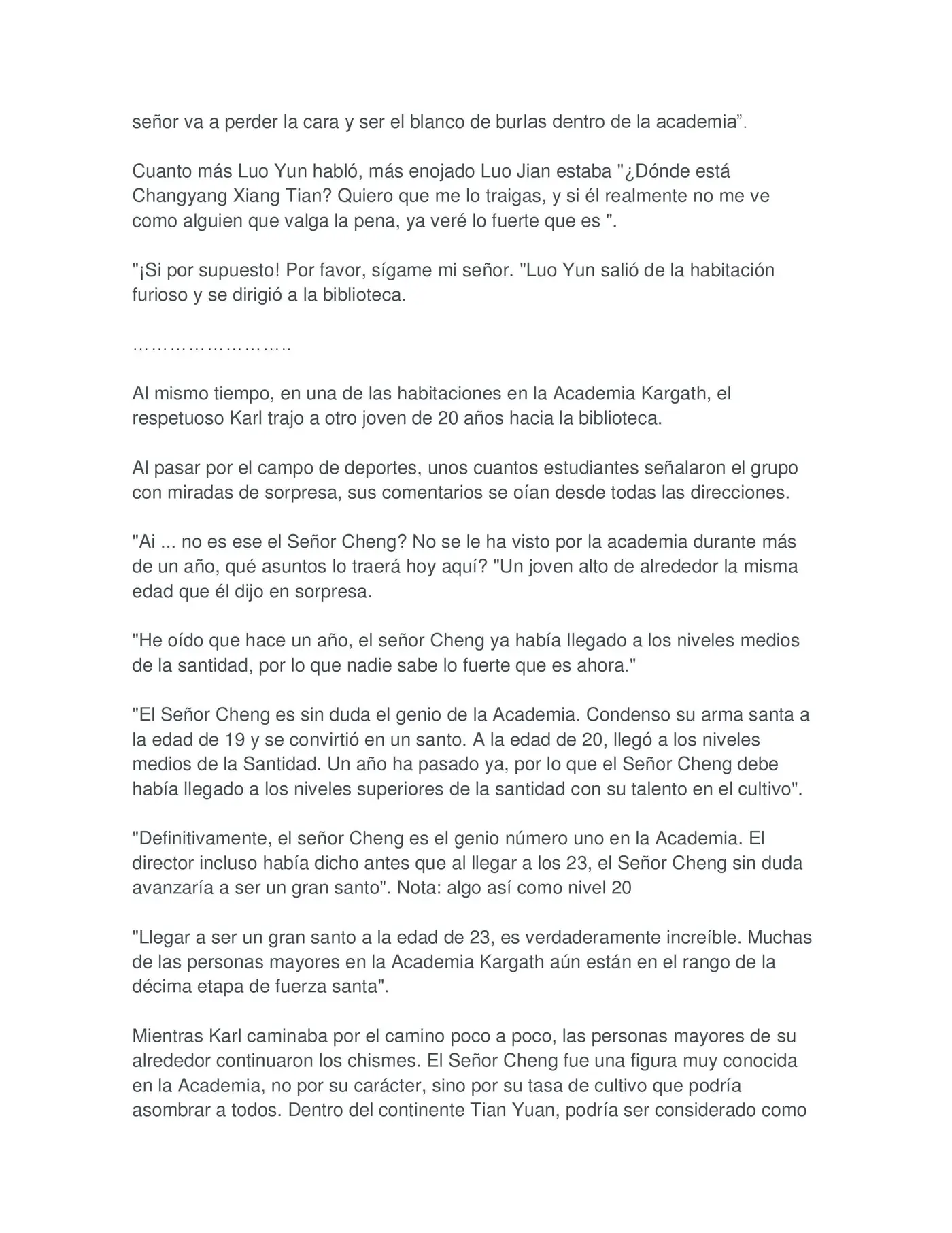 Chaotic Sword God (novela) (2016) - Capítulo 27 - Página 6 - LectorTMOo